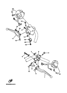  Interruptor  manillar&palanc