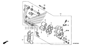 XR650L Передний суппорт