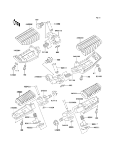 ZL600 Подножки