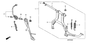 CB1300 (ABS) Stand comp
