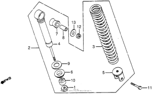 NB50 Задние амортизаторы