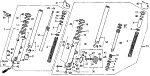 ST1100 St1100 front fork 95-98