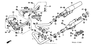 VT1100C Глушитель