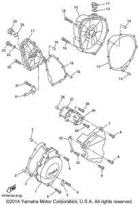 YZF-R1 Боковые крышки
