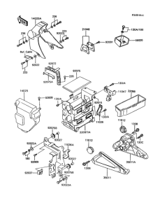 Z750 Короб для АКБ