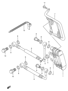DF200 Масляный радиатор