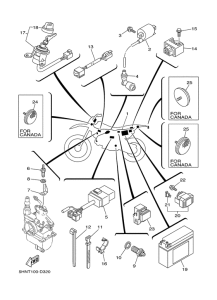 TTR90EW Электрика 1