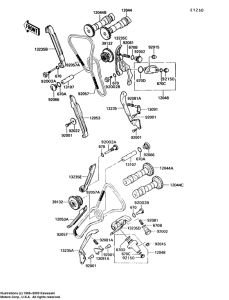 VN750 Распредвал