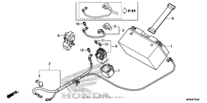 CB1000R Аккумулятор