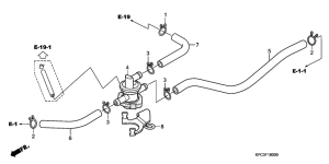 XL125V Воздушный регулирующий клапан