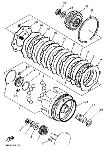 PW80 Сцепление