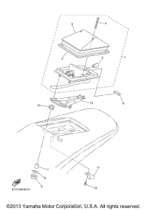 WR250FT Фонарь