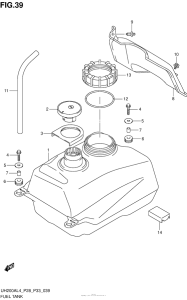 UH200 Fuel Tank (Uh200Al4 P33)