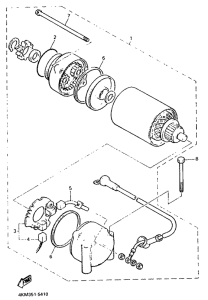 XJ900S Стартер