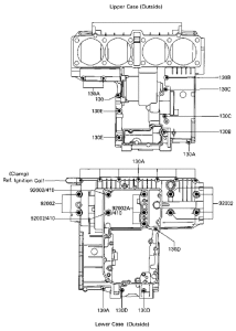 ZG1200 Болты крепления картера