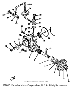 RT2 Масляный насос