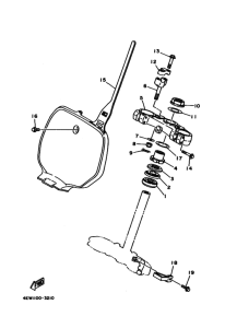 YZ250 Управление