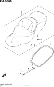 AN650 Seat (An650Zl6 E33)