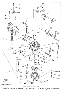 TT225S Карбюратор