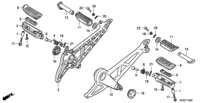 VTR250 Ступень передачи