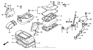 VF700S Воздушный фильтр