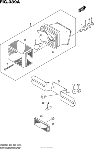  Rear Combination Lamp (Dr200Sl7 E03)
