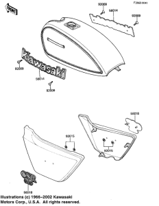 KZ1000 Наклейки