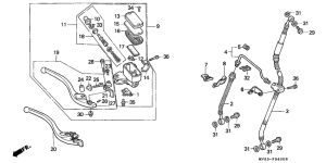  Fr. brake master cylinder