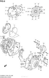 DL650 (ABS) Боковые крышки