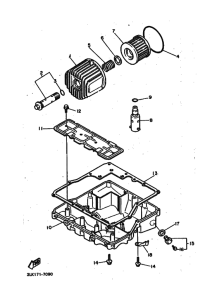 FZR1000 Маслоочиститель