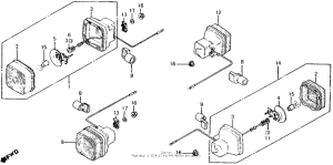 CT110 Turn signal 80