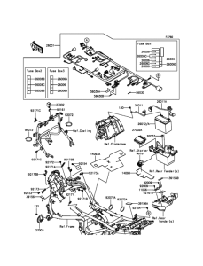 KLE650 Электрика