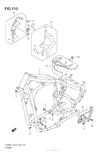 VZ800 Frame (Vl800T  E03)