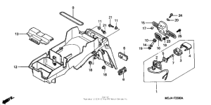 CBR900RE Rear fender (1)
