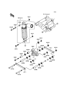 ZR800 Подвеска  /  амортизатор