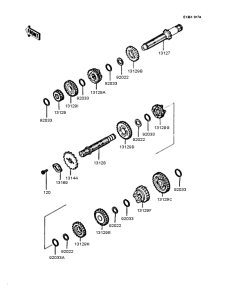 KMX200 Трансмиссия