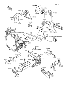 VN1500 Короб для АКБ