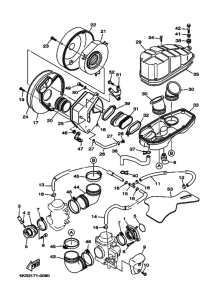 XVS1100A XVS1100AM Впускная система