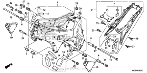 VFR1200F (DCT) Рама