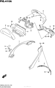AN650 Pillion Rider Handle (An650L6 E33)
