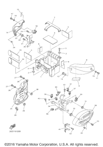 XVS950CT Боковые обтекатели