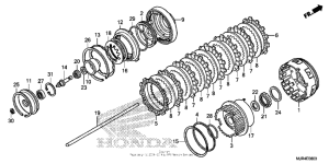 GL1800C Сцепление