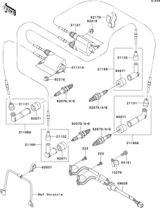 VN1500 Система зажигания