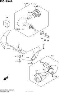 VZR1800 Turnsignal Lamp (Vzr1800L7 E28)