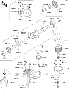 ZR1100 Oil pump(1 / 2)