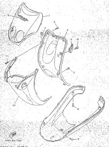 YN50R Ветровое стекло