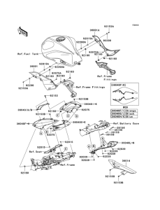 ZR1000 Крышка боковая / защита цепи