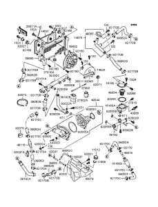 ZX900 Радиатор