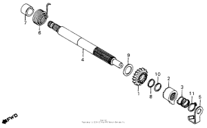 CM200 Кик стартер