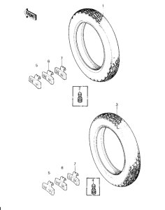 KZ1000 Покрышки